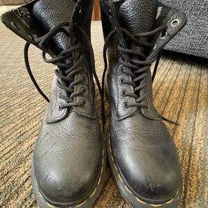 Dr. Martens Black Lace Up Boots